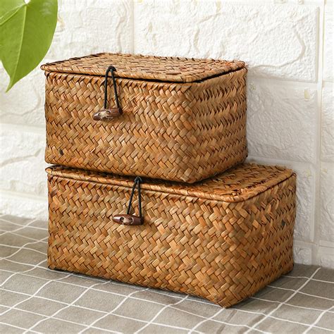 box of metal straws|straw storage baskets with lids.